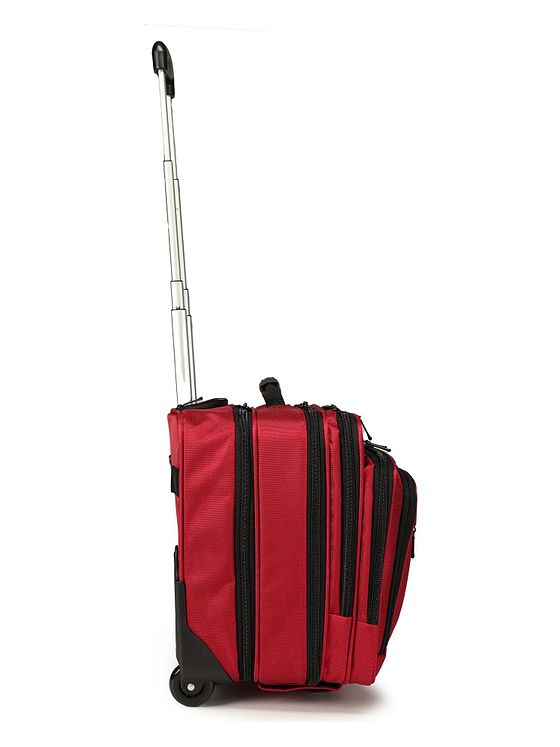 Dermata Obchodní vozík na 2 kolečkách s přihrádkou na notebook 42 cm