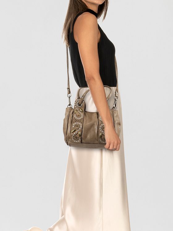 Campomaggi Dafne Mini Bag skuldertaske Læder 17 cm