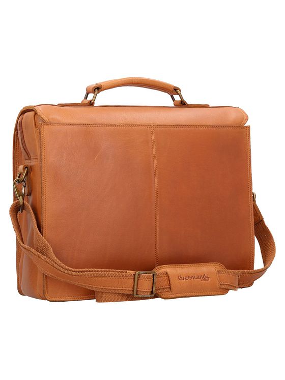 Greenland Nature Nature dokumentmappe RFID læder 40 cm laptoprum Greenland Nature Nature dokumentmappe RFID læder 40 cm laptoprum