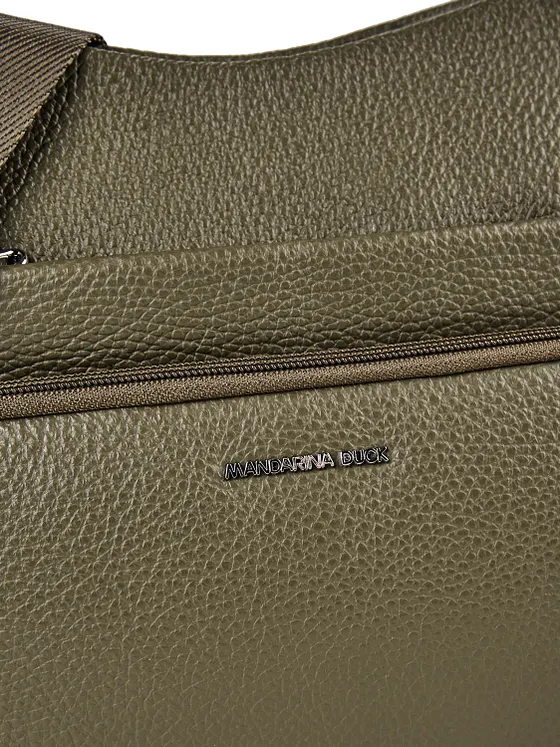 Mandarina Duck Mellow Leather Bolsa de hombro Piel natural 30 cm Mandarina Duck Mellow Leather Bolsa de hombro Piel natural 30 cm