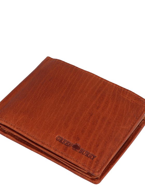 Greenburry House of Norway Peněženka RFID ochrana Kůže 13 cm