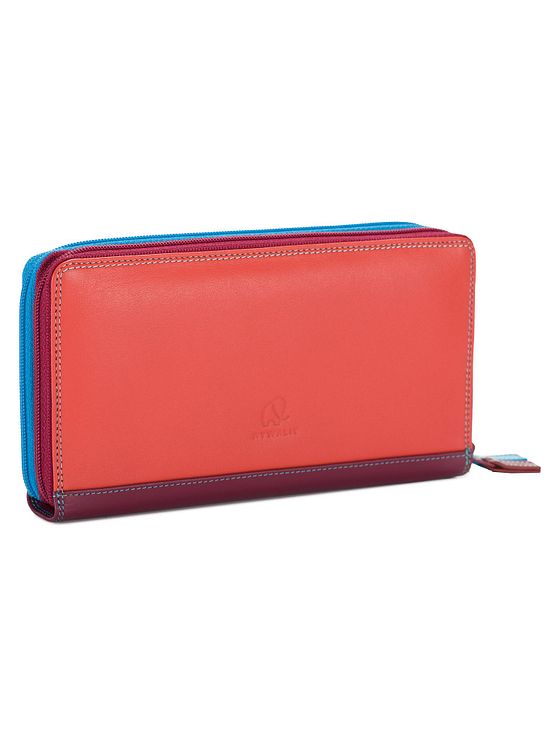 Mywalit Medium Tri-fold pung i læder 14 cm