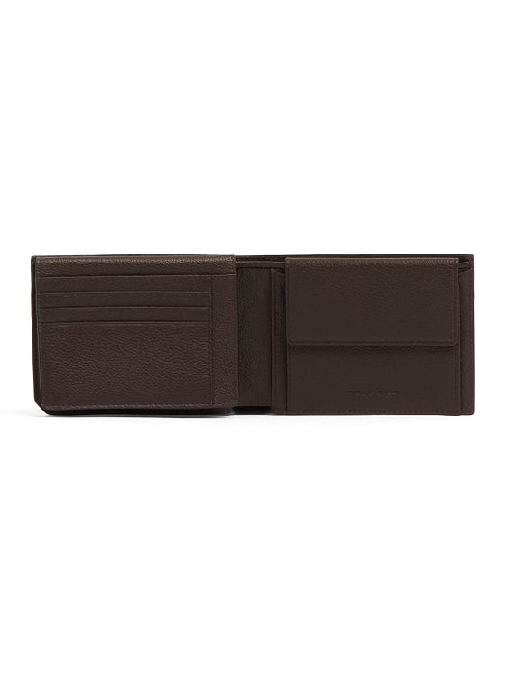 Piquadro Russel Cartera Bloqueo RFID Piel natural 13 cm Piquadro Russel Cartera Bloqueo RFID Piel natural 13 cm