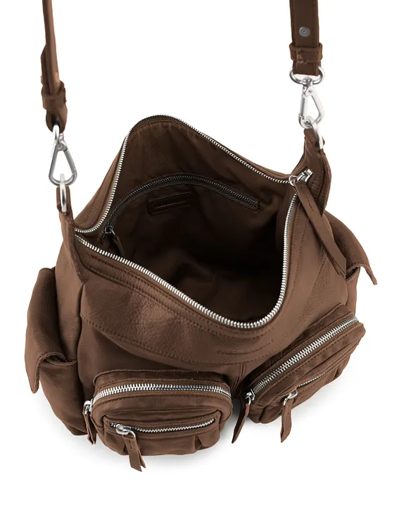 FredsBruder Pocket Play Skuldertaske Læder 35 cm
