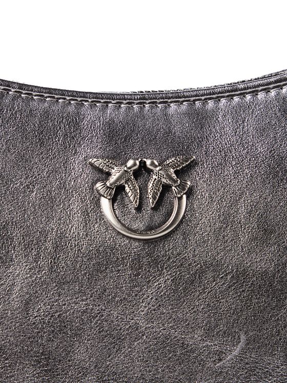 PINKO Half Moon Mini Olkalaukku Nahka 26 cm PINKO Half Moon Mini Olkalaukku Nahka 26 cm