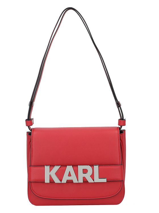 Karl Lagerfeld Letters Skuldertaske Læder 24 cm