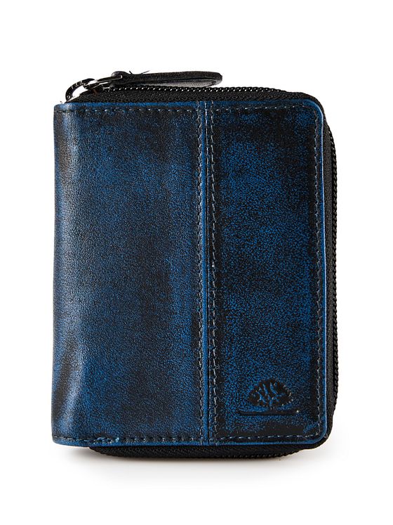 Greenburry Destressed Pung RFID-beskyttelse Læder 10.5 cm