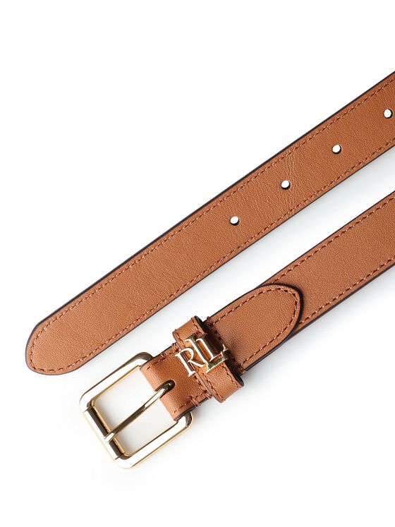 Lauren Ralph Lauren Logo Bælte Læder
