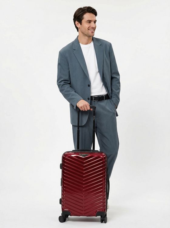 Redolz Essentials 18 4 kolečka Kabinkový kufr 55 cm s roztažitelným záhybem