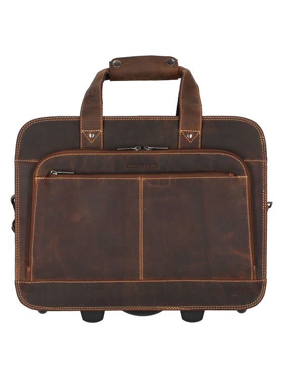 Greenburry Vintage 2 hjul Business-trolley 33 cm Laptoprum