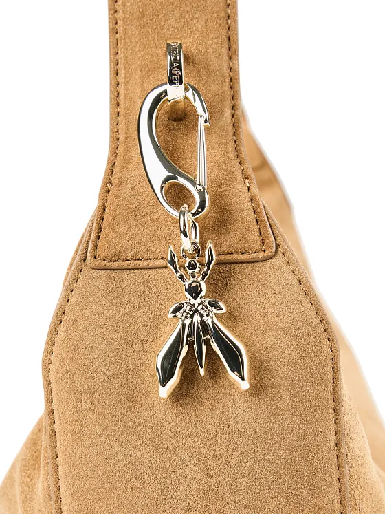 Patrizia Pepe Bolsa de hombro Piel natural 34 cm Patrizia Pepe Bolsa de hombro Piel natural 34 cm