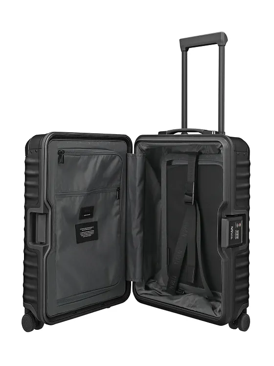 Titan Příruční zavazadlo Eternity s 4 kolečky, z hliníku, 55 cm