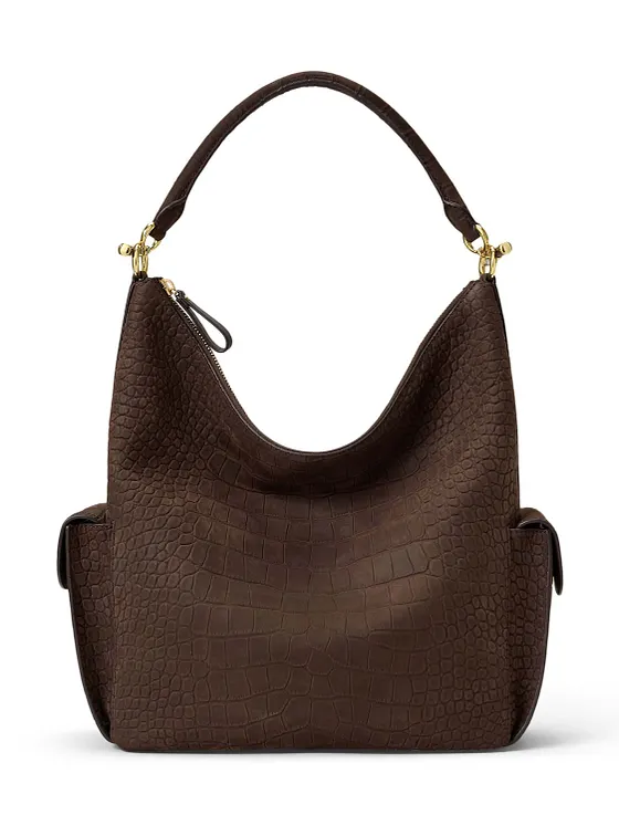 Lauren Ralph Lauren Blaike Bolsa de hombro Piel natural 33 cm Lauren Ralph Lauren Blaike Bolsa de hombro Piel natural 33 cm