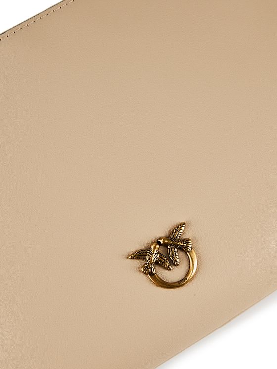 PINKO Flat Clutch taske Læder 24 cm
