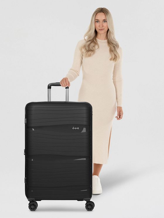 d & n Travel Line 4300-Plus 4 hjul Trolley L 76 cm med strækfold