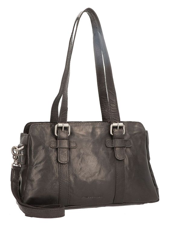 Spikes & Sparrow Skuldertaske i læder 34 cm Spikes & Sparrow Skuldertaske i læder 34 cm