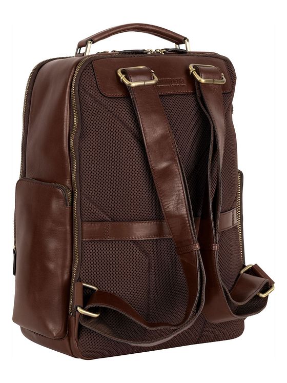 Leonhard Heyden Cambridge rygsæk læder 42 cm rum til bærbar computer Leonhard Heyden Cambridge rygsæk læder 42 cm rum til bærbar computer