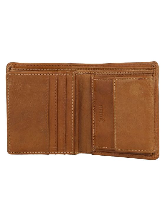 Greenburry Tornado Pung RFID-beskyttelse Læder 9 cm