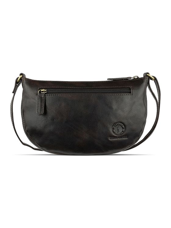 KLONDIKE 1896 Mountain-skuldertaske i læder 29 cm KLONDIKE 1896 Mountain-skuldertaske i læder 29 cm