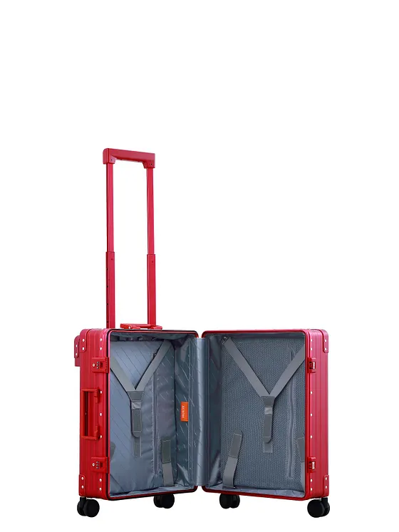Aleon Traveler International kabinväska med 4-hjulig konstruktion i Aluminium, 55 cm Aleon Traveler International kabinväska med 4-hjulig konstruktion i Aluminium, 55 cm