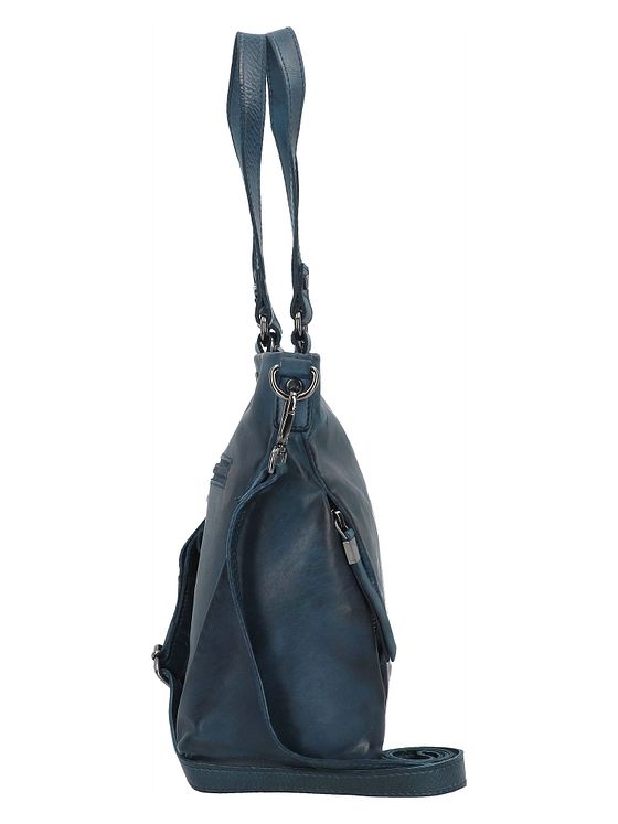 Jack Kinsky Nelson 3 skuldertaske i læder 26 cm