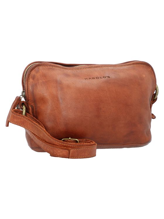 Harold's Submarine skuldertaske i læder 26 cm