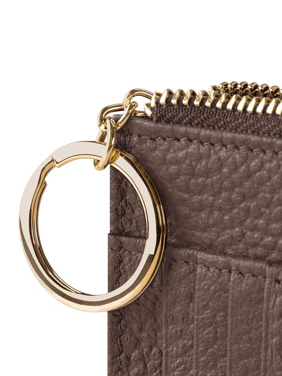 Lazarotti Bologna Kožený držák na klíče Cardholder leather 11,5 cm s přihrádkou na visačku air tag