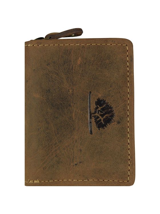 Greenburry Vintage møntpung i læder 7 cm