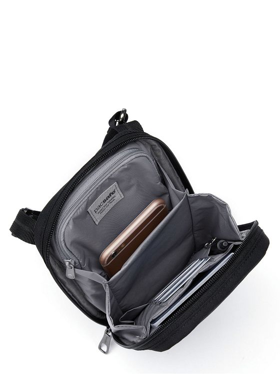 Pacsafe RFIDsafe Tech Skuldertaske RFID-beskyttelse 12.5 cm