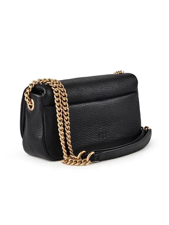 PINKO Love Soft Bolsa de hombro Piel natural 22 cm PINKO Love Soft Bolsa de hombro Piel natural 22 cm