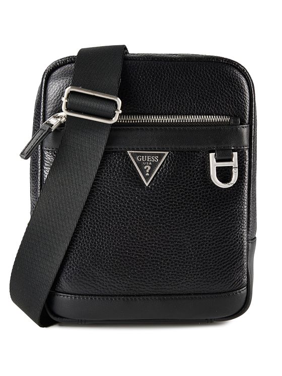 Guess Monaco Mini Bag skuldertaske Læder 18 cm