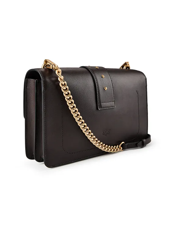 PINKO Love One Crossbody-laukku Nahka 27 cm