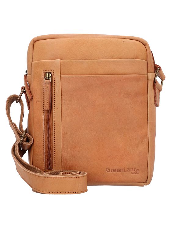 Greenland Nature GreenLand NATURE Skuldertaske Læder 22 cm