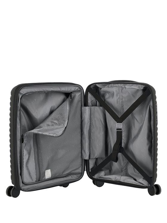 d & n Travel Line 4500 4 hjul Kabinetrolley S 55 cm med strækfold d & n Travel Line 4500 4 hjul Kabinetrolley S 55 cm med strækfold