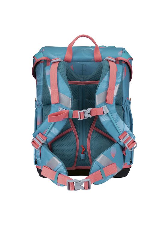 Scout Neo Exklusiv Safety Light Skoleransel-sæt 5-delt