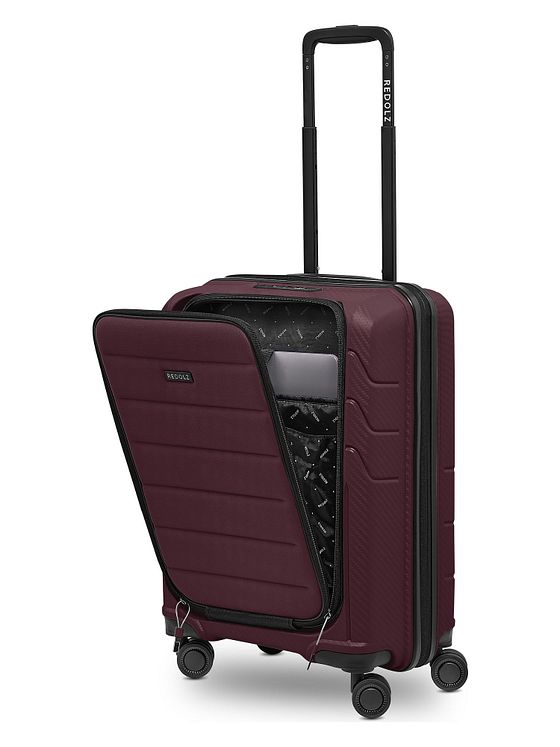 Redolz Essentials 17 4-hjulet kabinevogn 55 cm soft-pocket laptop-rum
