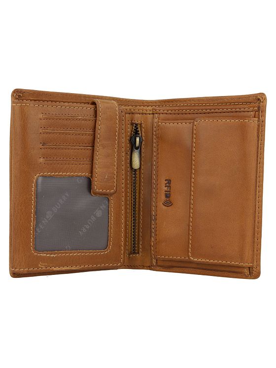 Greenburry Tornado Pung RFID-beskyttelse Læder 10 cm