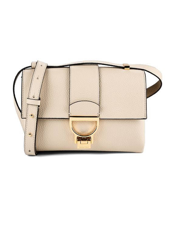 Coccinelle Kožená taška přes rameno Arlettis 23 cm