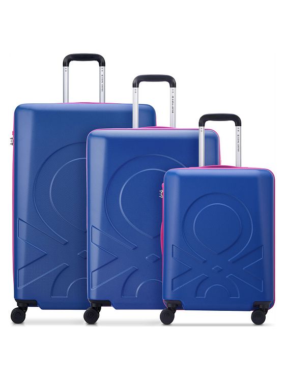 Delsey Paris x United Colors of Benetton Fabrica 4-hjuls kuffertsæt 3 stk.