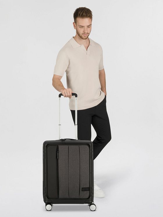 American Tourister Hello Cabin 4 kolečka Kabinkový kufr 55 cm Kapsa na notebook