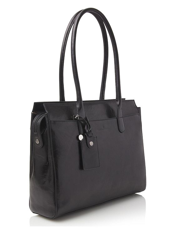 Castelijn & Beerens Ellen skuldertaske læder 40 cm rum til bærbar computer