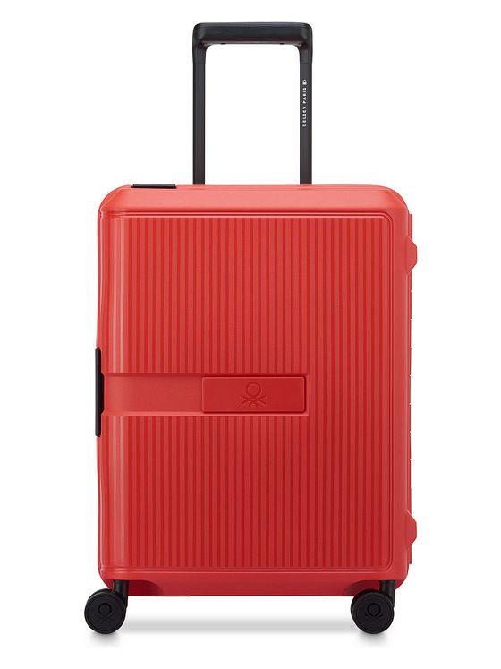 Delsey Paris x United Colors of Benetton Color Block Hardside 4-hjuls kabinevogn 55 cm