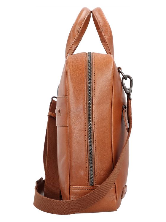 Plevier Rock Dokumenttaske RFID-beskyttelse Læder 43 cm Laptoprum Plevier Rock Dokumenttaske RFID-beskyttelse Læder 43 cm Laptoprum