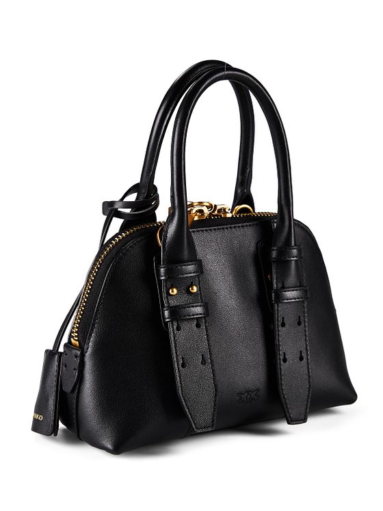 PINKO Bowling Bag Håndtaske Læder 21 cm