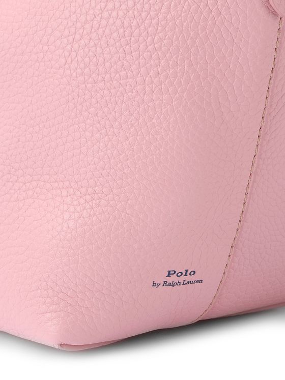 POLO RALPH LAUREN Polo Play Håndtaske Læder 25 cm