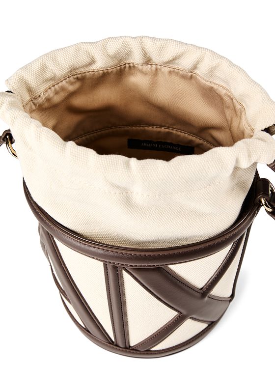 Armani Exchange Marisol Bolsa banderola Mini Bag Piel natural 17 cm Armani Exchange Marisol Bolsa banderola Mini Bag Piel natural 17 cm
