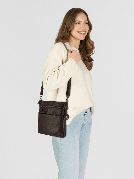 Harbour 2nd Anchor Love Zora Skuldertaske Læder 26 cm