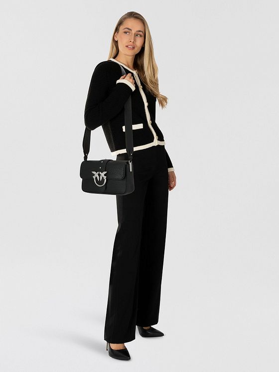 PINKO Love One Skuldertaske Læder 21 cm