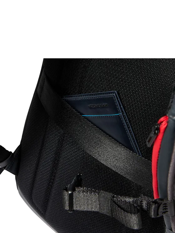 Piquadro Zaino Daypack Læder 42 cm Laptoprum