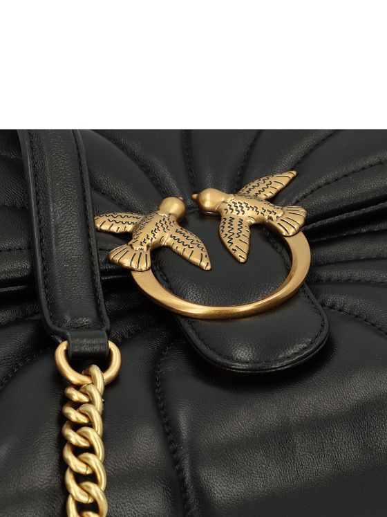 PINKO Love Puff Skuldertaske Læder 30 cm